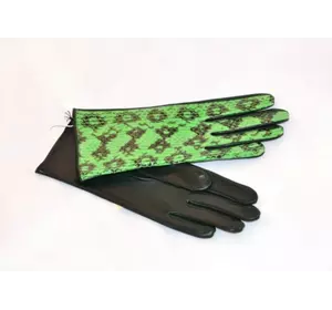 snake leather gloves